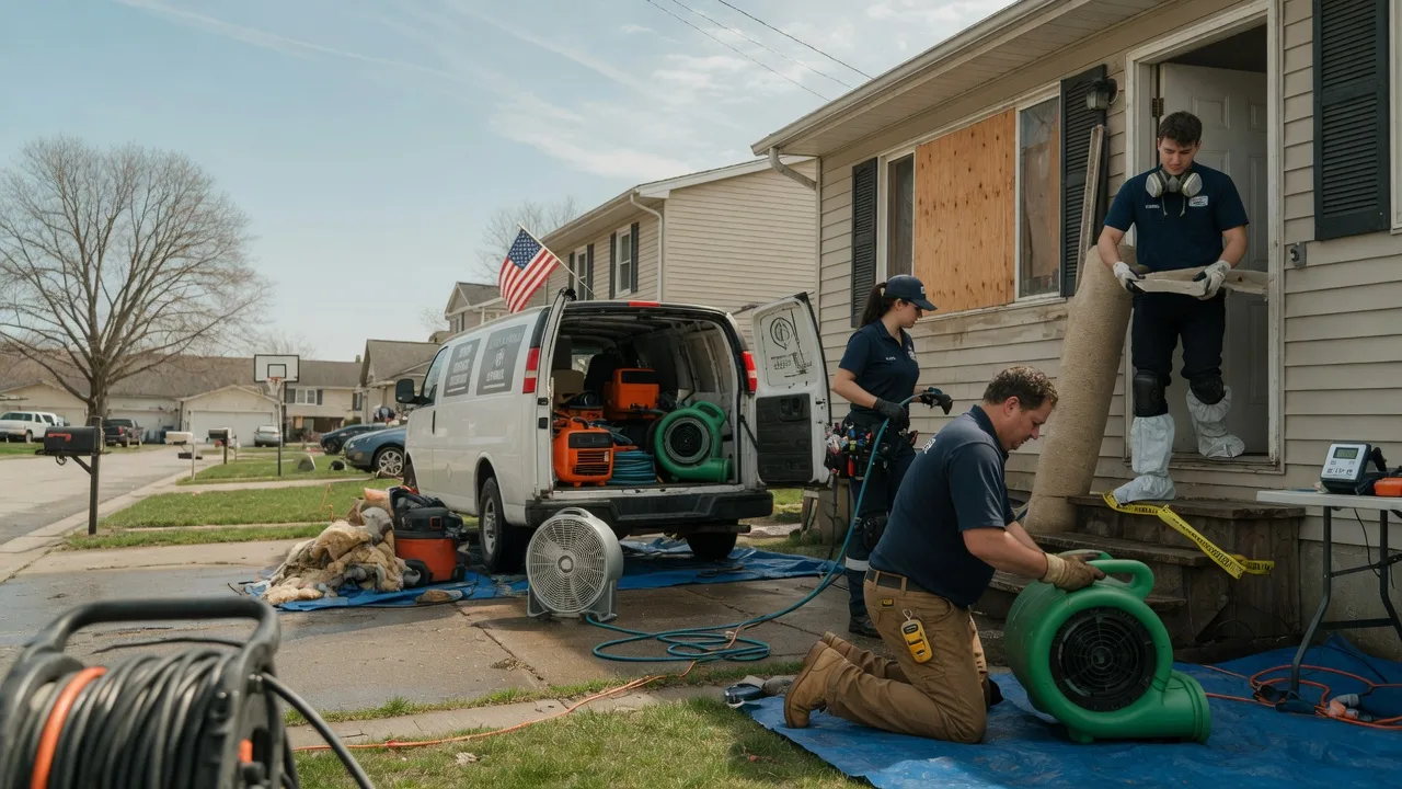 Water Damage Restoration in Cunningham, TN near me